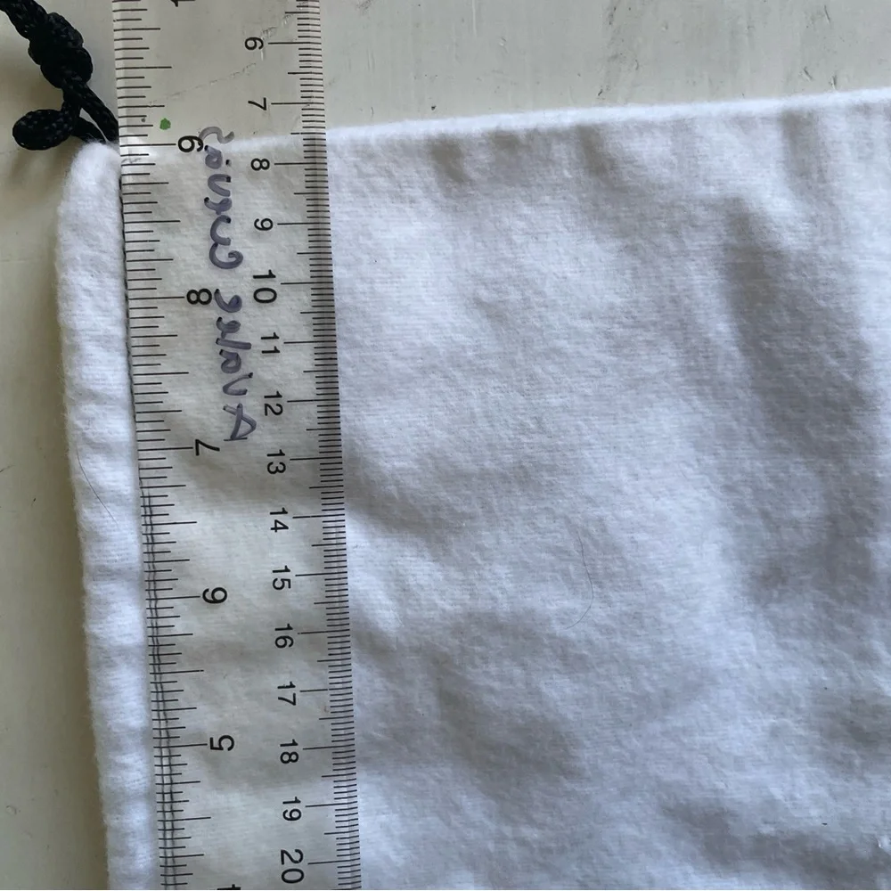 Chanel White Dust Bag great using condition.